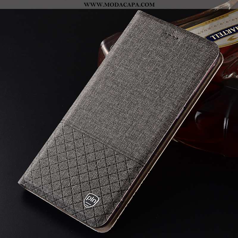 Capa Xiaomi Mi 8 Pro Linho Cases Antiqueda Capas Completa Tela Primavera Promoção