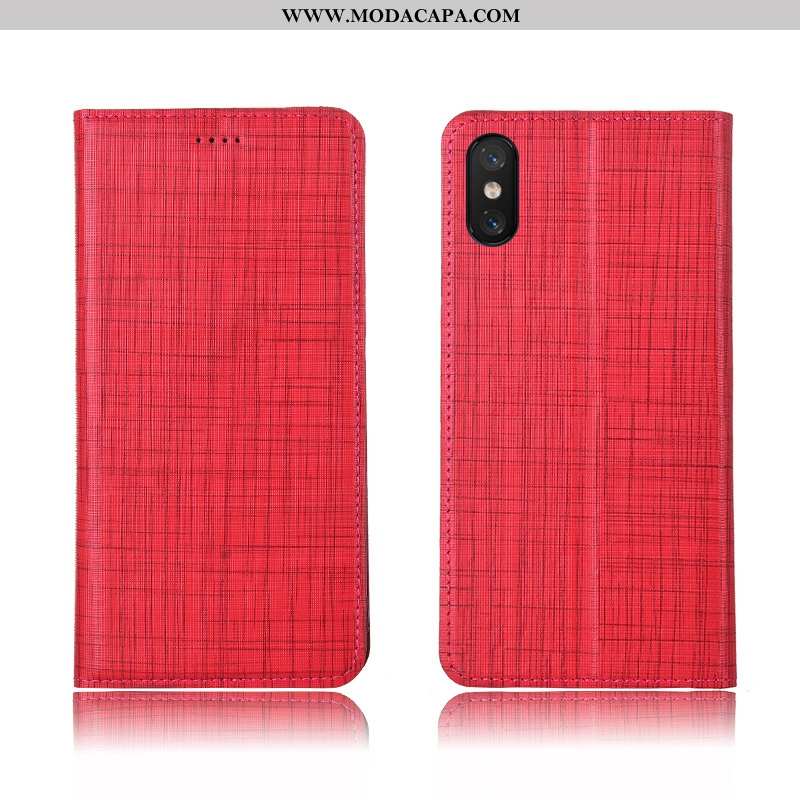 Capas Xiaomi Mi 8 Pro Protetoras Completa Antiqueda Vermelho Dupla Cases Online