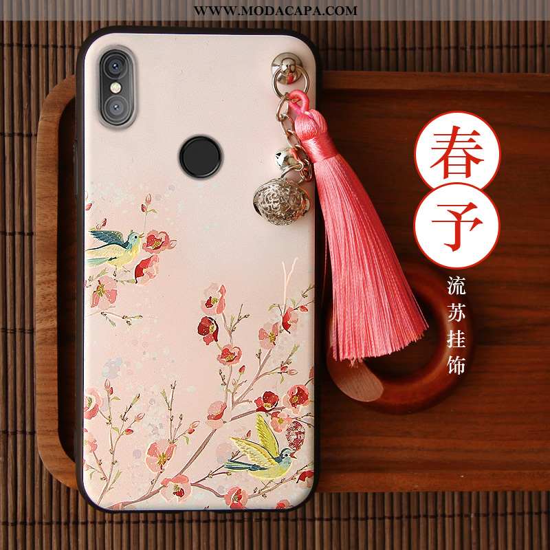 Capa Xiaomi Mi 8 Criativas Protetoras Midi Vermelho Pequena Soft Telemóvel Baratos