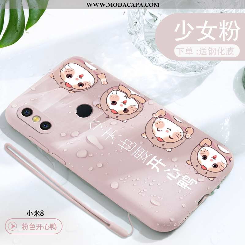 Capas Xiaomi Mi 8 Criativas Personalizada Completa Super Bonitos Malha Slim Baratas