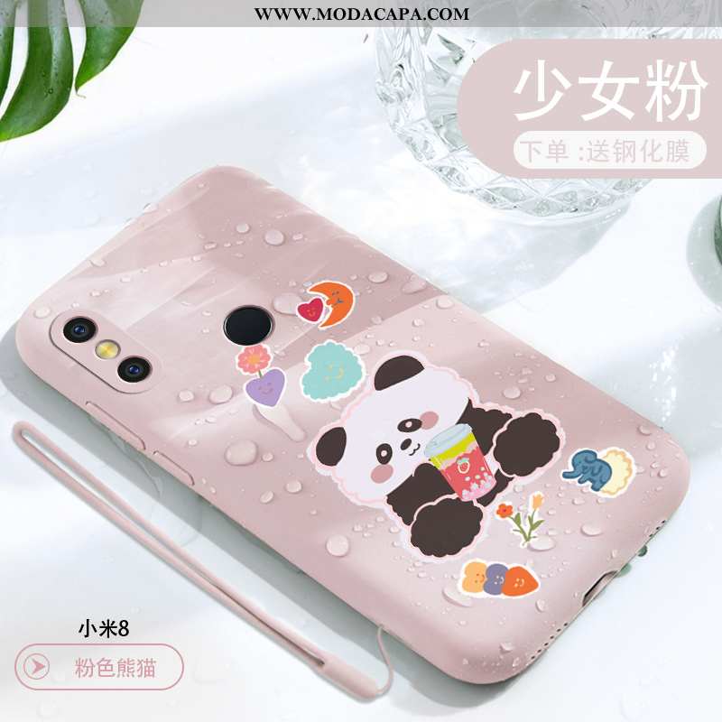 Capas Xiaomi Mi 8 Criativas Personalizada Completa Super Bonitos Malha Slim Baratas