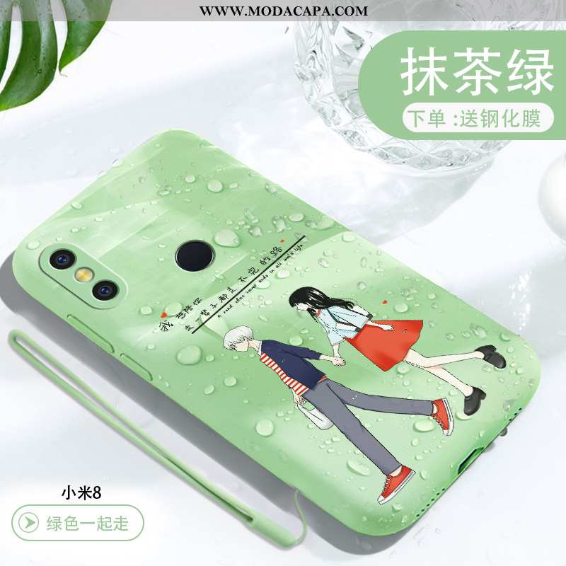 Capas Xiaomi Mi 8 Criativas Personalizada Completa Super Bonitos Malha Slim Baratas