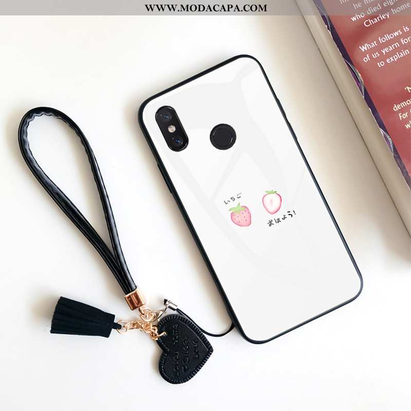 Capas Xiaomi Mi 8 Protetoras Primavera Silicone Tela Coração Pequena Vidro Barato
