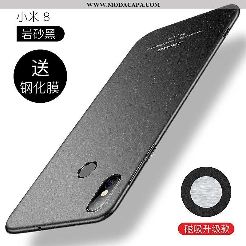 Capa Xiaomi Mi 8 Criativas Super Slim Cases Antiqueda Capas Resistente Promoção
