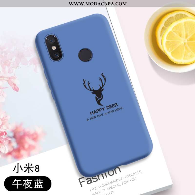 Capa Xiaomi Mi 8 Fosco Protetoras Telemóvel Personalizado Tendencia Capas Tela Online