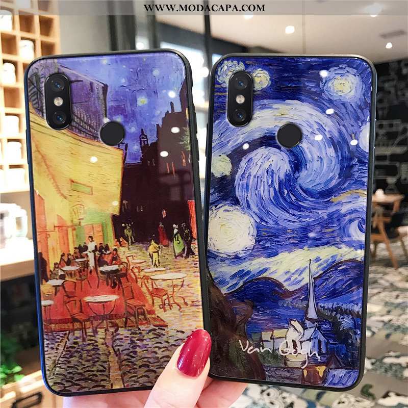 Capas Xiaomi Mi 8 Personalizada Alta Completa Amarela Primavera Silicone Baratos