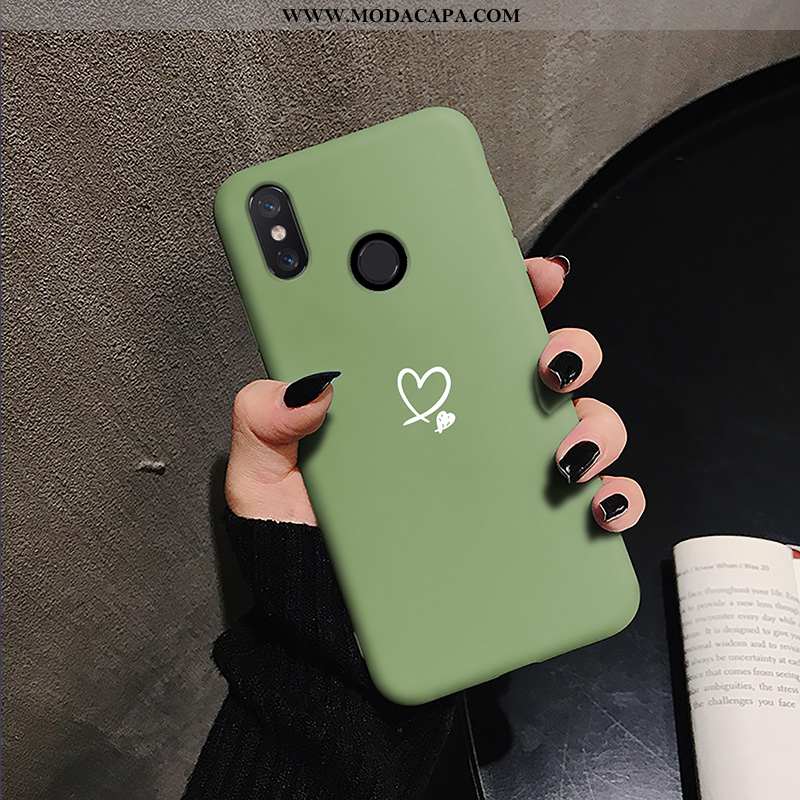 Capa Xiaomi Mi 8 Soft Silicone Telemóvel Coração Criativas Completa Capas Online