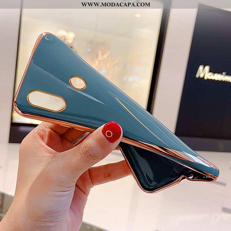 Capas Xiaomi Mi 8 Criativas Pequena Silicone Primavera Telemóvel Tela Antiqueda Barato