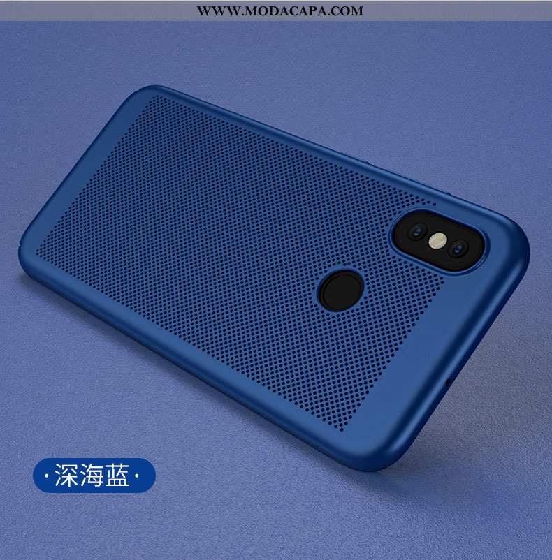 Capa Xiaomi Mi 8 Tendencia Vermelho Respirável Telinha Slim Malha Game Baratas