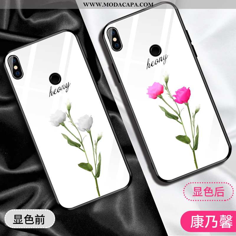 Capas Xiaomi Mi 8 Protetoras Cases Antiqueda Fio Frente Primavera Vidro Comprar