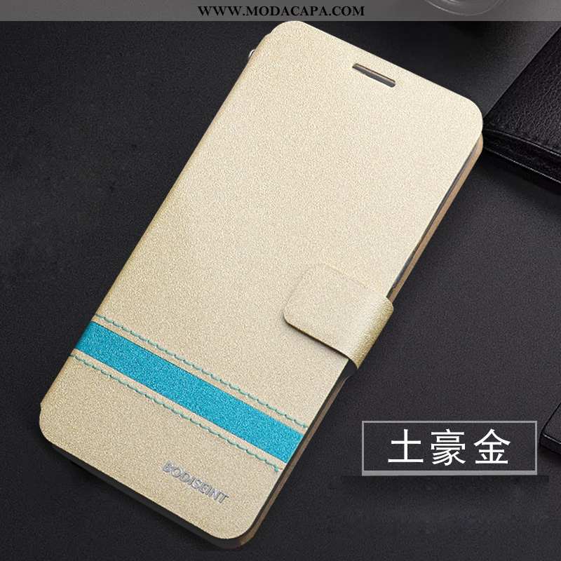 Capas Xiaomi Mi 9 Lite Couro Cases Cover Antiqueda Telinha Azul Venda