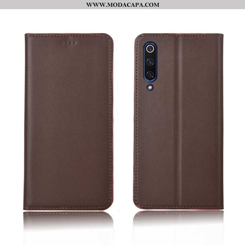 Capas Xiaomi Mi 9 Lite Couro Legitimo Cases Nova Silicone Telemóvel Discovery Barato