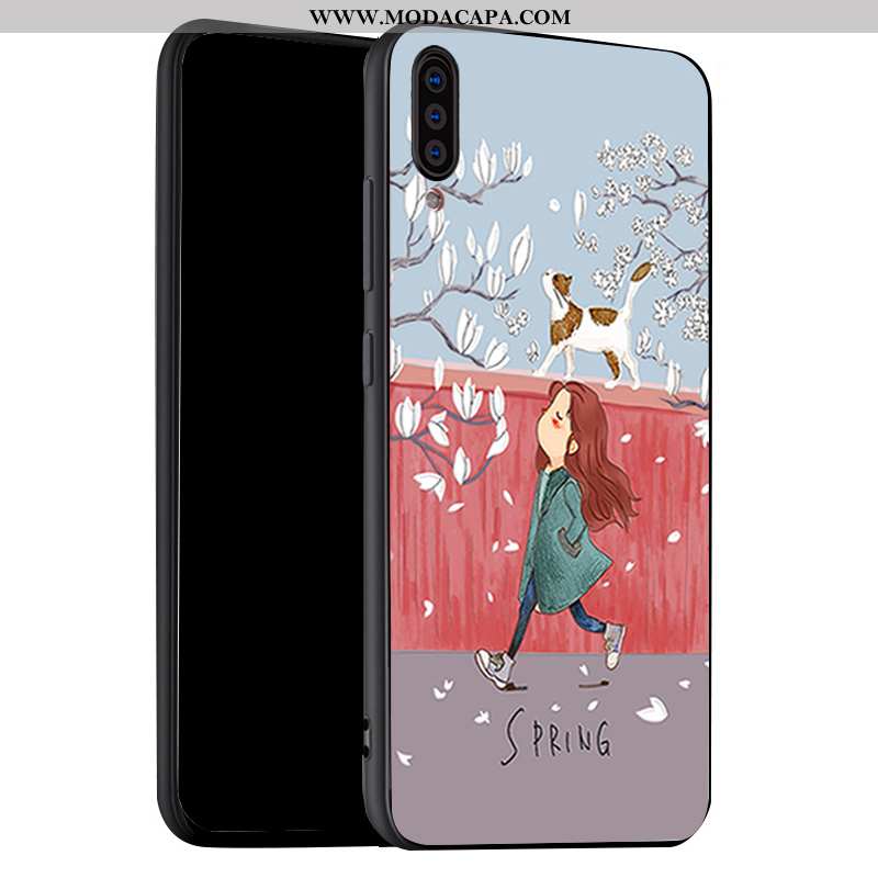 Capa Xiaomi Mi 9 Lite Estilosas Nova Personalizado Antiqueda Telemóvel Soft Vermelho Online