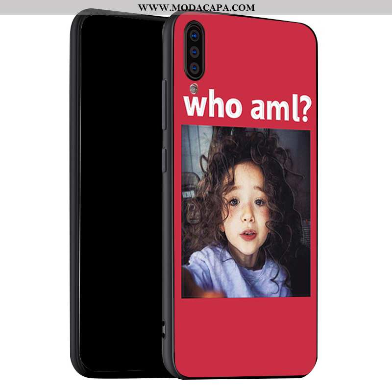 Capa Xiaomi Mi 9 Lite Estilosas Nova Personalizado Antiqueda Telemóvel Soft Vermelho Online