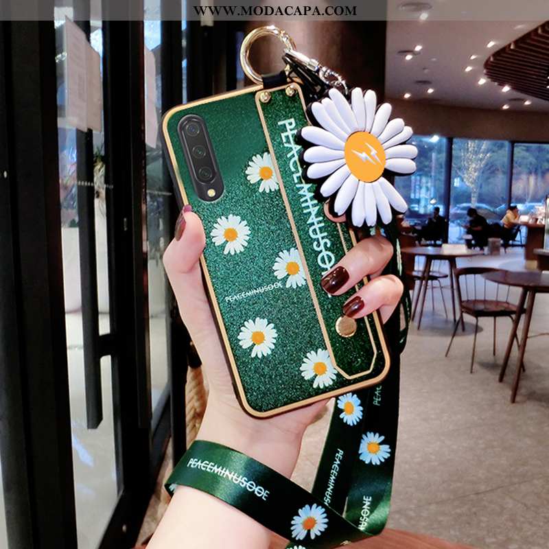 Capa Xiaomi Mi 9 Lite Slim Crisântemo Criativas Roxa Primavera Silicone Personalizado Baratas