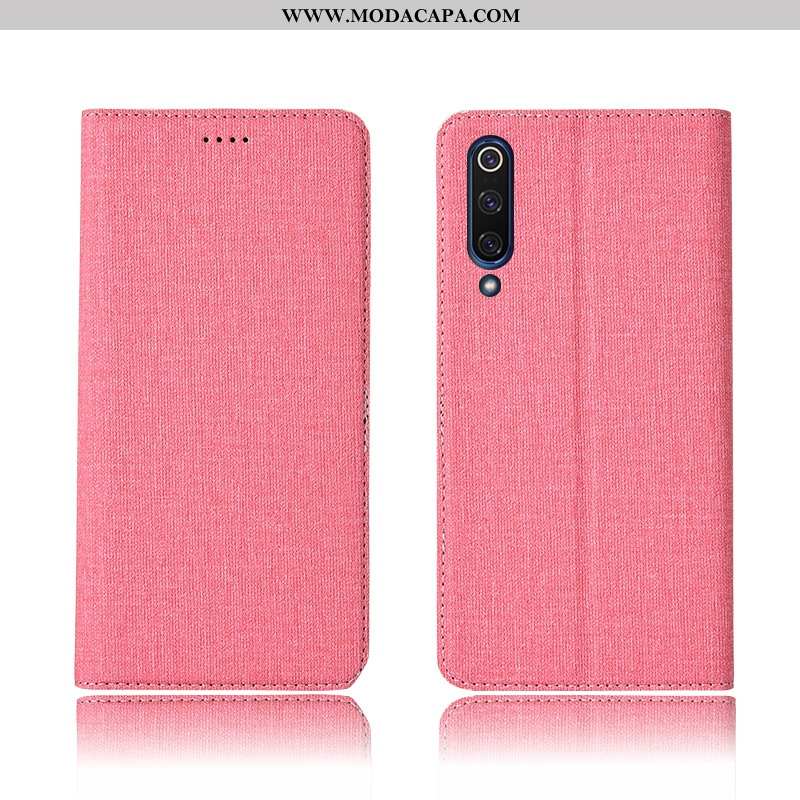 Capa Xiaomi Mi 9 Lite Couro Cover Antiqueda Discovery Pequena Capas Rosa Barato