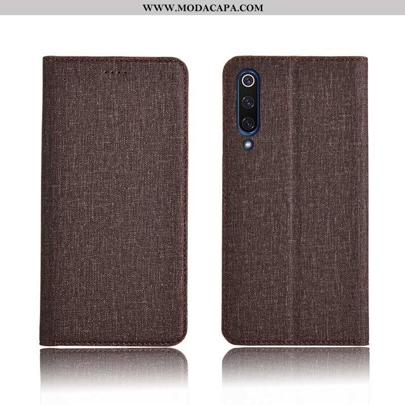 Capa Xiaomi Mi 9 Lite Couro Cover Antiqueda Discovery Pequena Capas Rosa Barato