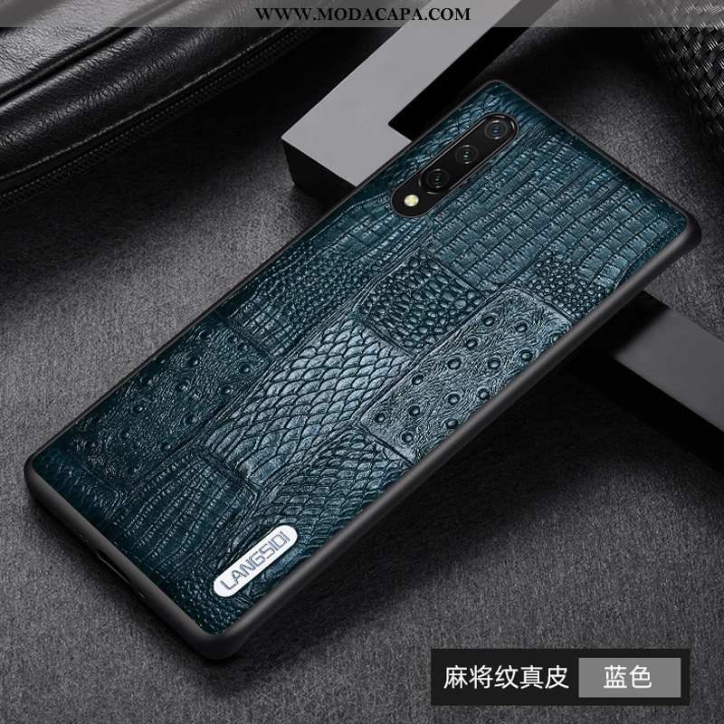 Capa Xiaomi Mi 9 Lite Protetoras Completa Couro Legitimo Cases Telemóvel Antiqueda Business Promoção