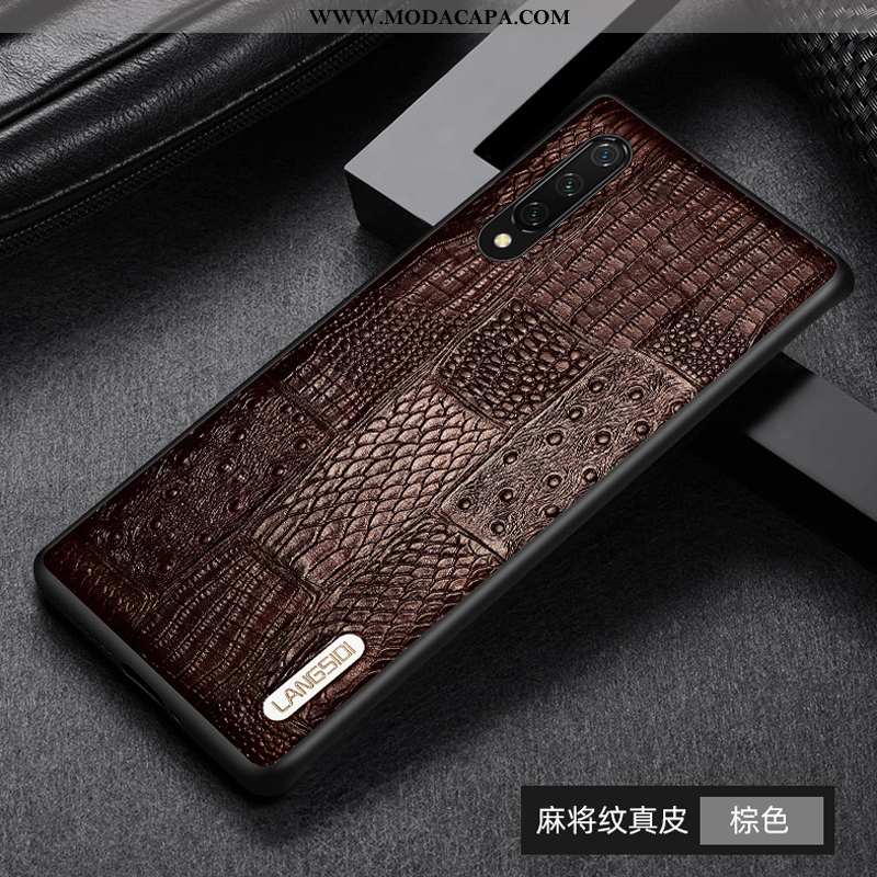 Capa Xiaomi Mi 9 Lite Protetoras Completa Couro Legitimo Cases Telemóvel Antiqueda Business Promoção