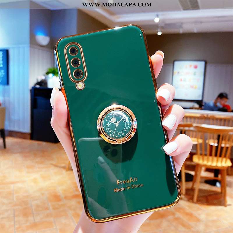 Capas Xiaomi Mi 9 Lite Soft Pequena Silicone Suporte Cases Verde De Grau Online