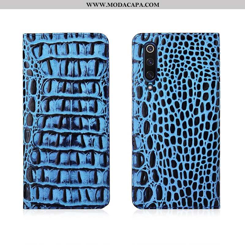 Capa Xiaomi Mi 9 Lite Couro Pequena Silicone Genuíno Nova Cover Capas Completa Venda