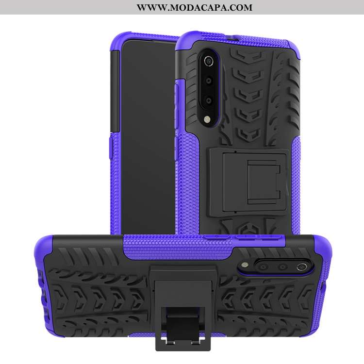 Capa Xiaomi Mi 9 Lite Protetoras Antiqueda Completa Telinha Telemóvel Vermelho Antiderrapante Barato