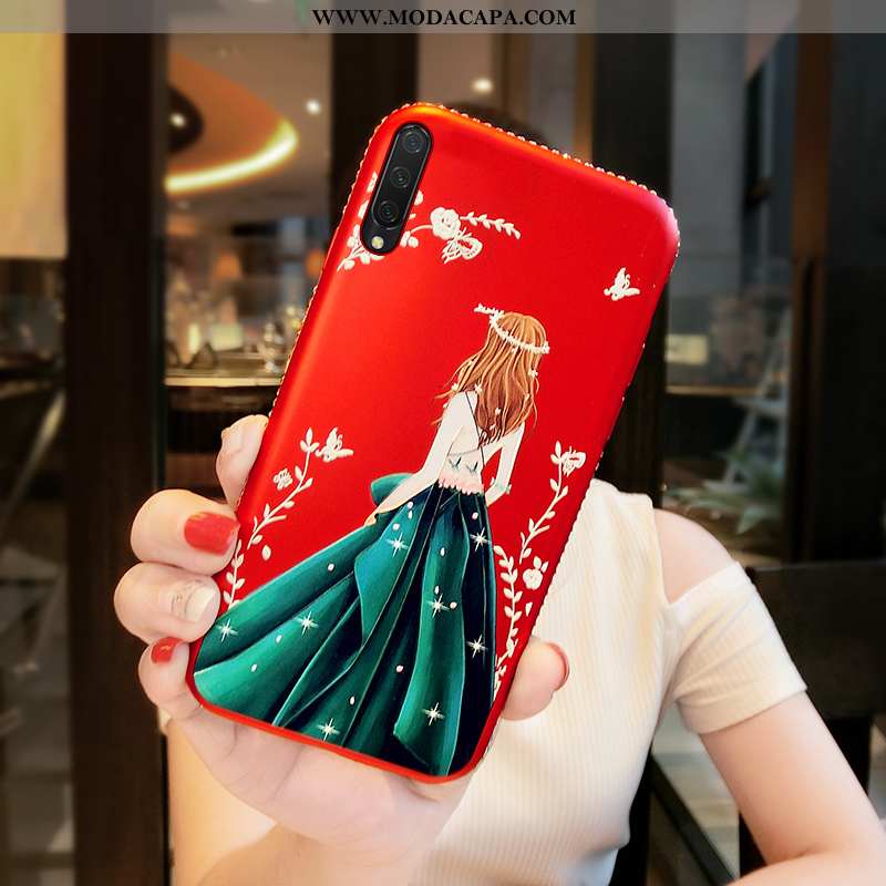 Capas Xiaomi Mi 9 Lite Protetoras Soft Pequena Cases Vermelho Couro Comprar