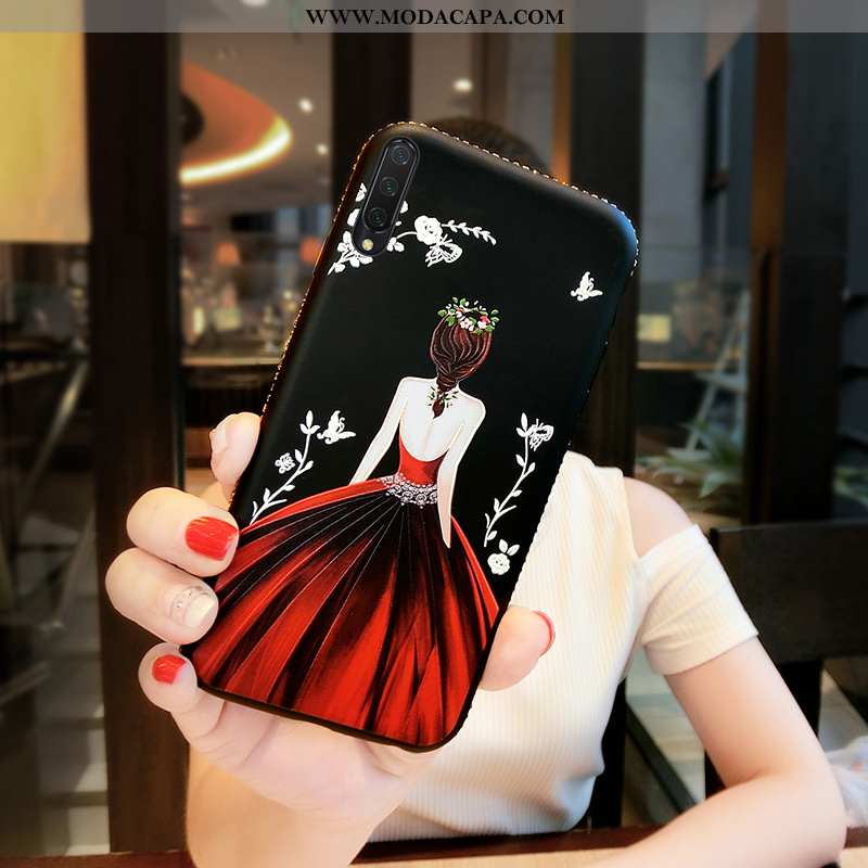 Capas Xiaomi Mi 9 Lite Protetoras Soft Pequena Cases Vermelho Couro Comprar