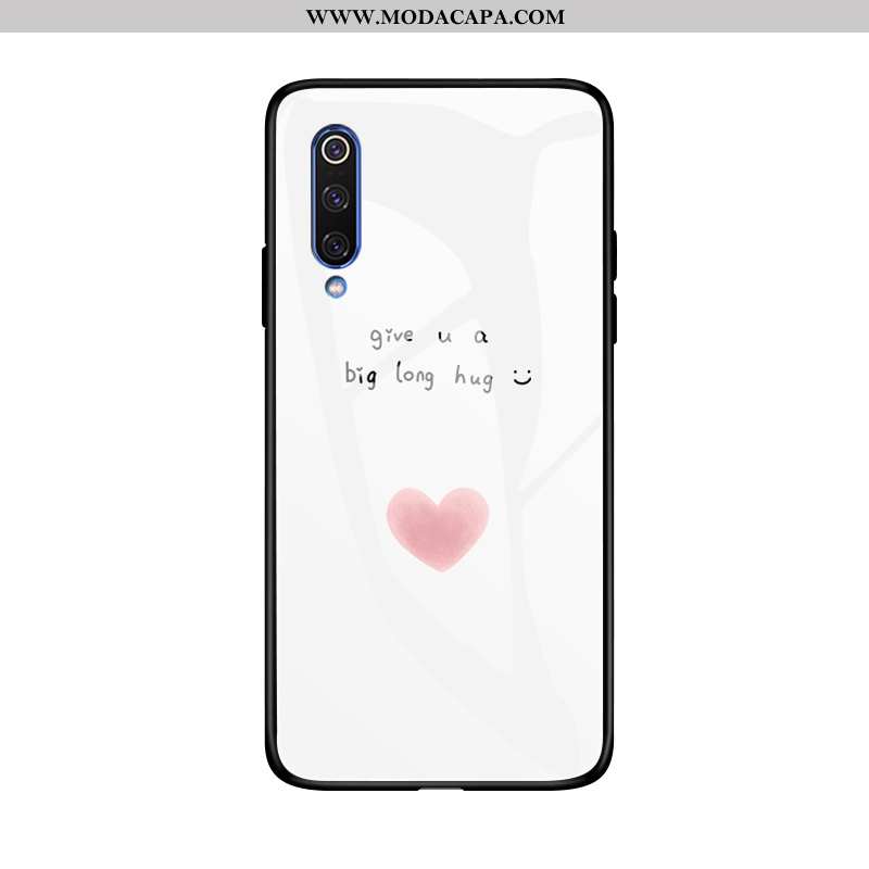 Capa Xiaomi Mi 9 Se Criativas Pequena Protetoras Telemóvel Resistente Antiqueda Coração Baratas