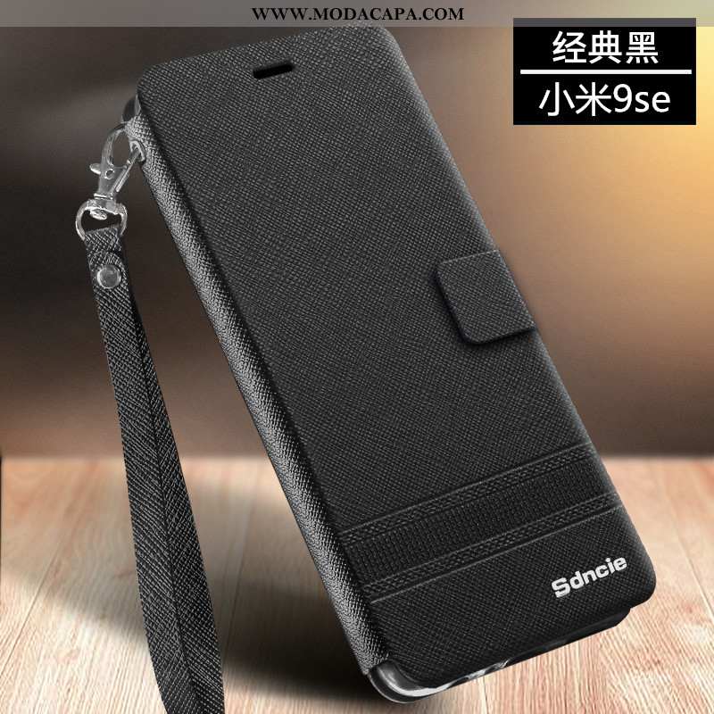 Capas Xiaomi Mi 9 Se Tendencia Telinha Couro Antiqueda Telemóvel Cases Venda