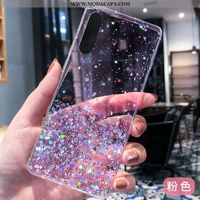 Capa Xiaomi Mi 9 Se Luxo Antiqueda Capas Silicone Soft Protetoras Roxa Baratas