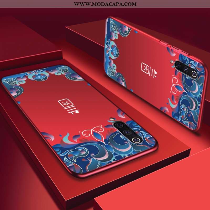 Capas Xiaomi Mi 9 Se Super Azul Protetoras Telinha Slim Fosco Promoção