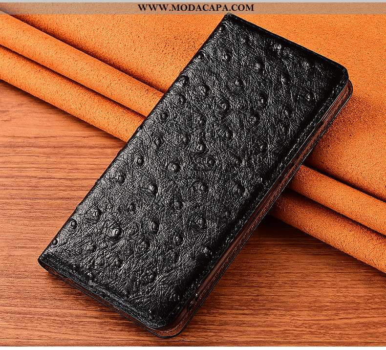 Capas Xiaomi Mi 9 Se Couro Antiqueda Protetoras Soft Telemóvel Preto Completa Promoção