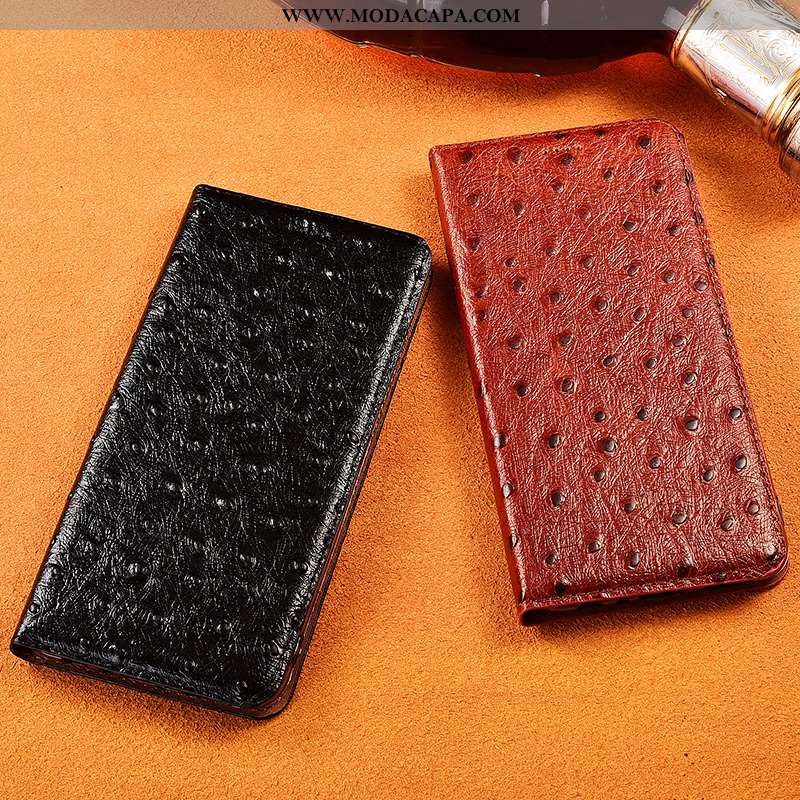 Capas Xiaomi Mi 9 Se Couro Antiqueda Protetoras Soft Telemóvel Preto Completa Promoção