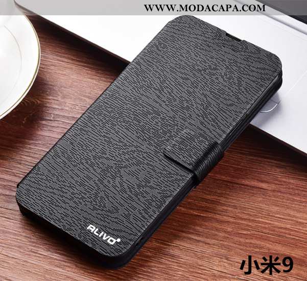 Capas Xiaomi Mi 9 Silicone Transparente Cover Antiqueda Completa Azul Venda