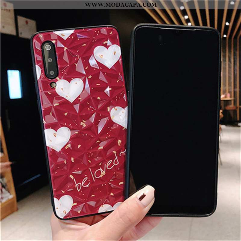 Capa Xiaomi Mi 9 Protetoras Antiqueda Capas Primavera Resistente Pequena Coração Venda