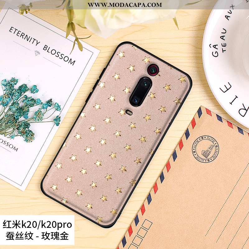 Capa Xiaomi Mi 9t Pro Criativas Tendencia Personalizado Antiqueda Couro Malha Telemóvel Venda