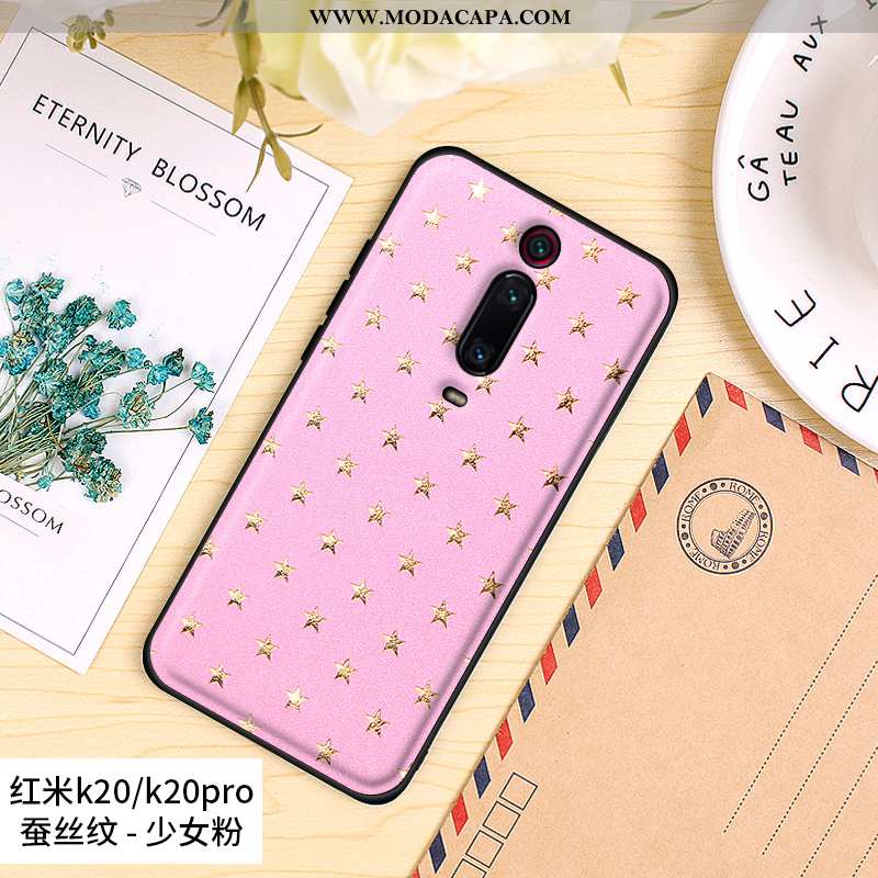 Capa Xiaomi Mi 9t Pro Criativas Tendencia Personalizado Antiqueda Couro Malha Telemóvel Venda