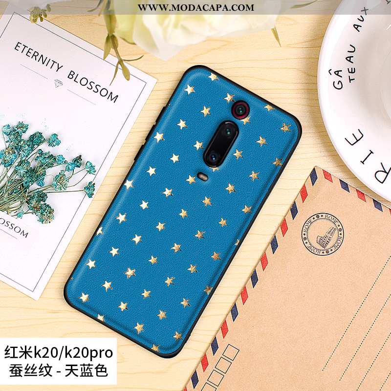 Capa Xiaomi Mi 9t Pro Criativas Tendencia Personalizado Antiqueda Couro Malha Telemóvel Venda