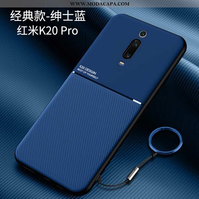 Capas Xiaomi Mi 9t Pro Silicone Slim Telemóvel Malha Azul Completa Barato