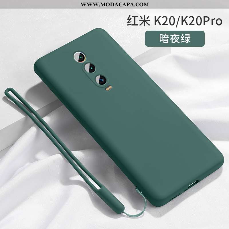 Capas Xiaomi Mi 9t Protetoras Silicone Criativas Cordao Tendencia Verde Vermelho Comprar
