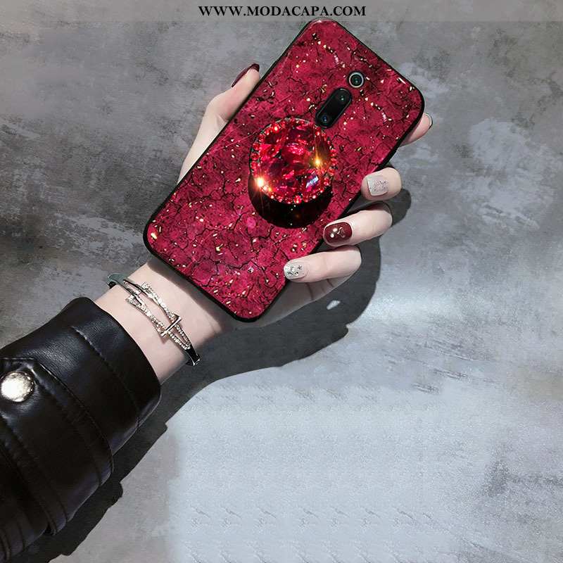 Capas Xiaomi Mi 9t Silicone Cola Protetoras Slim Criativas Antiqueda Baratas