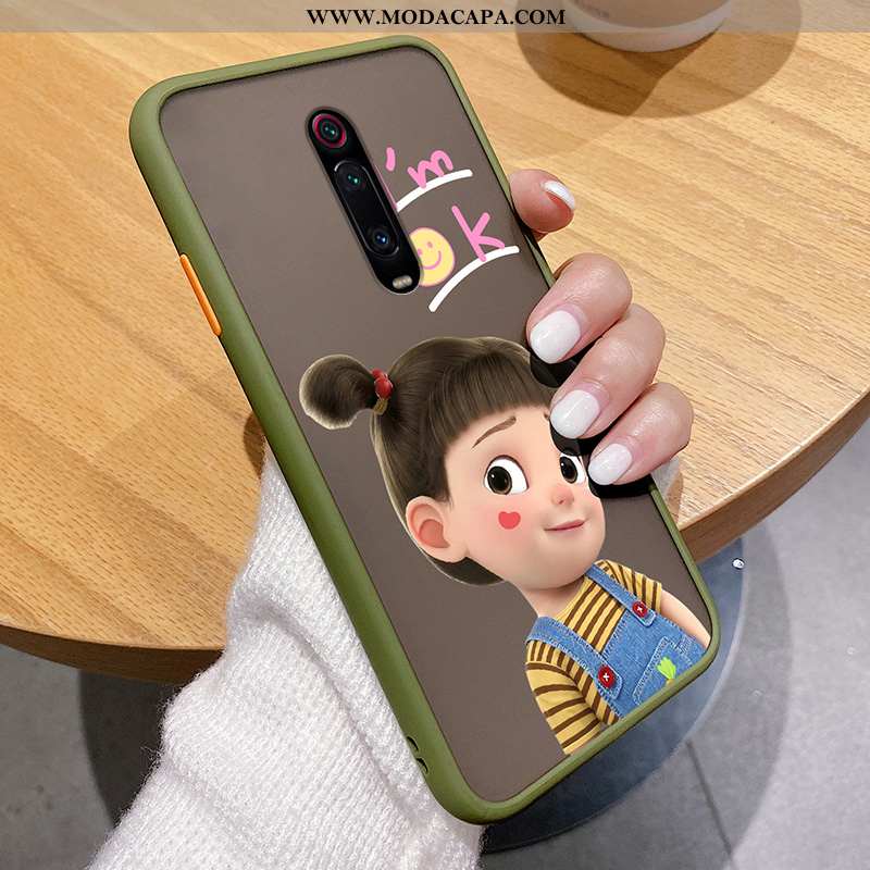 Capa Xiaomi Mi 9t Personalizado Fosco Super Preto Clara Cases Vermelho Comprar