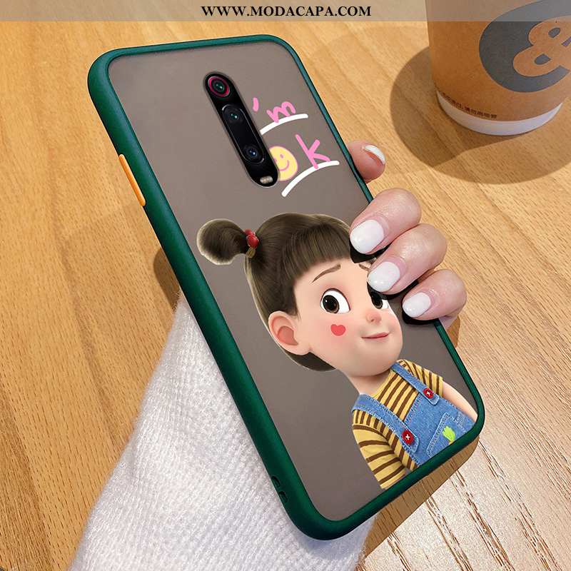 Capa Xiaomi Mi 9t Personalizado Fosco Super Preto Clara Cases Vermelho Comprar