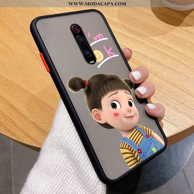 Capa Xiaomi Mi 9t Personalizado Fosco Super Preto Clara Cases Vermelho Comprar