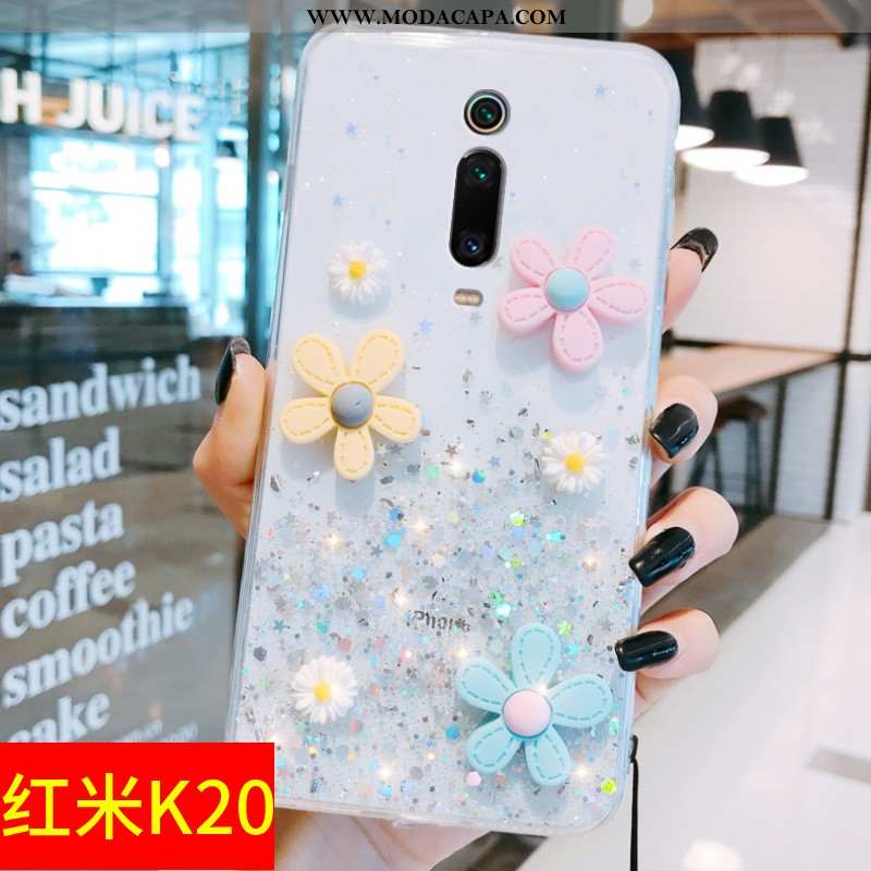 Capas Xiaomi Mi 9t Silicone Claro Telemóvel Malha Luxo Transparente Online