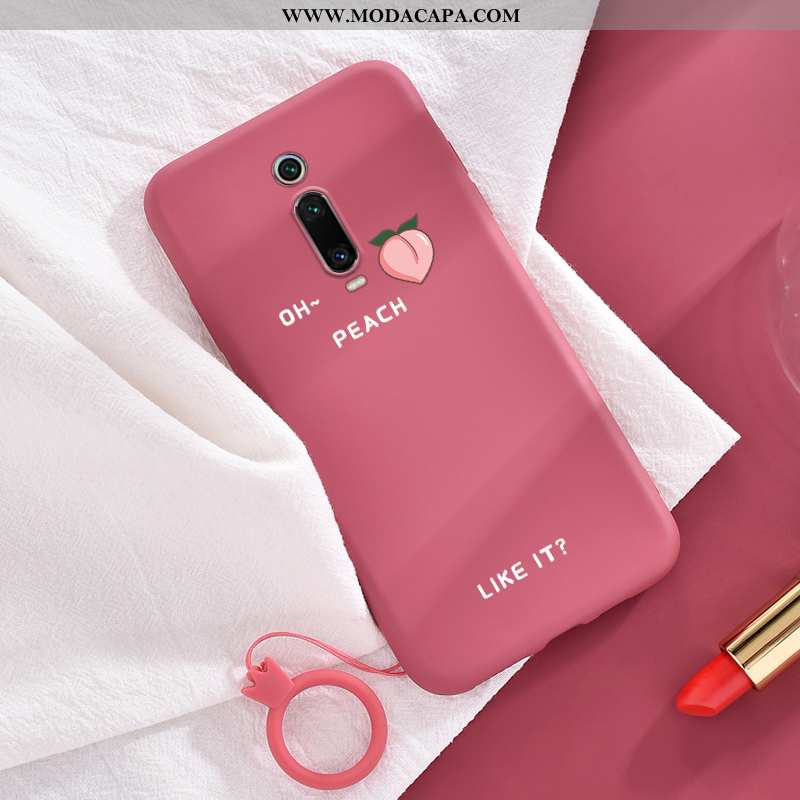 Capas Xiaomi Mi 9t Silicone Fofas Telemóvel Criativas Vermelho Personalizado Completa Baratas