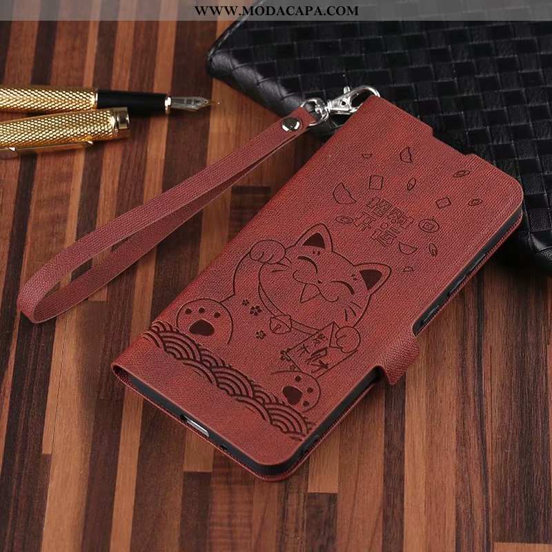 Capas Xiaomi Mi 9t Moda Personalizado Minimalista Protetoras Cases Vintage Couro Barato