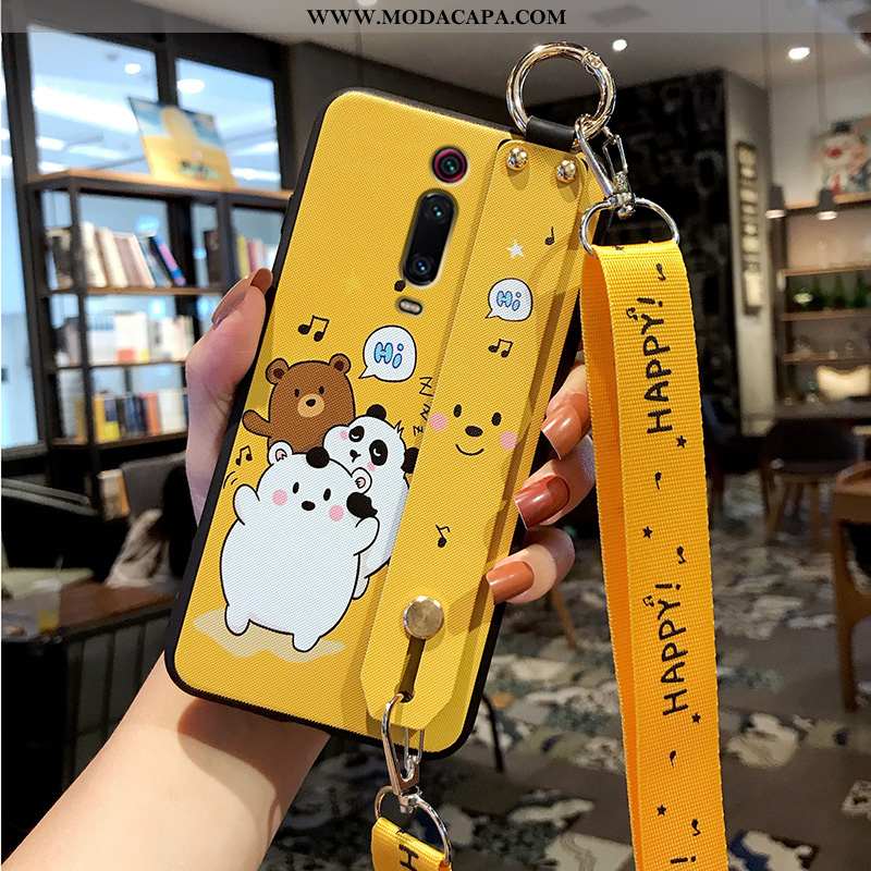 Capa Xiaomi Mi 9t Soft Capas Protetoras Wrisband Antiqueda Completa Silicone Online