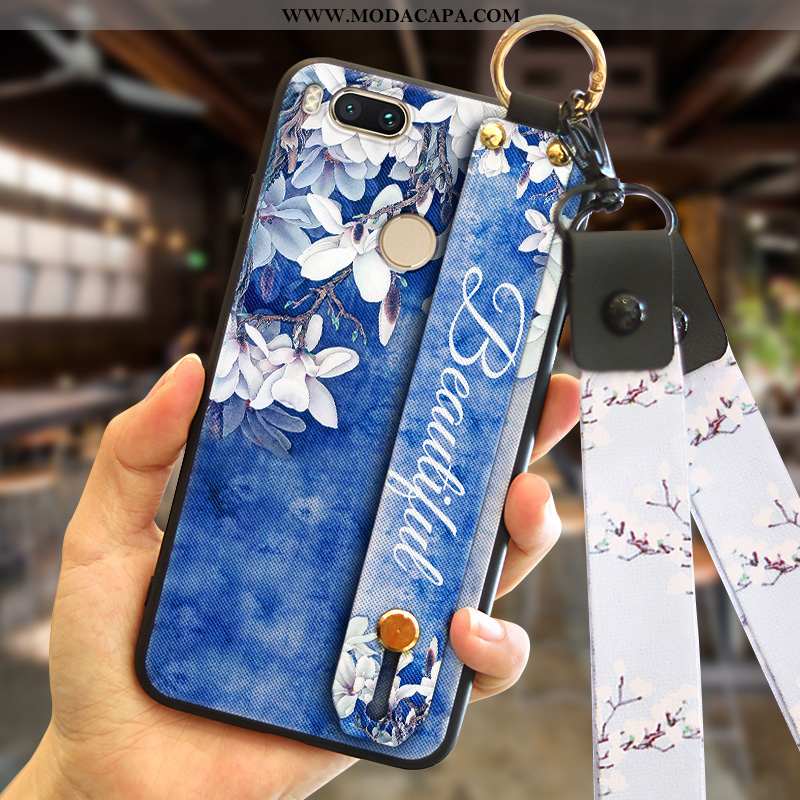 Capas Xiaomi Mi A1 Soft Tendencia Criativas Antiqueda Estiloso Silicone Malha Promoção